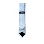 Light Blue Linen Tie
